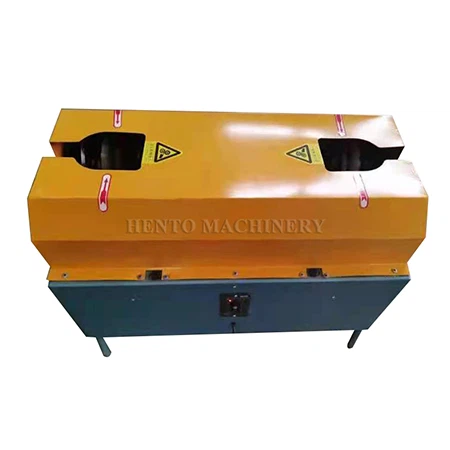 Fokhagyma szár- és gyökérvágó gép